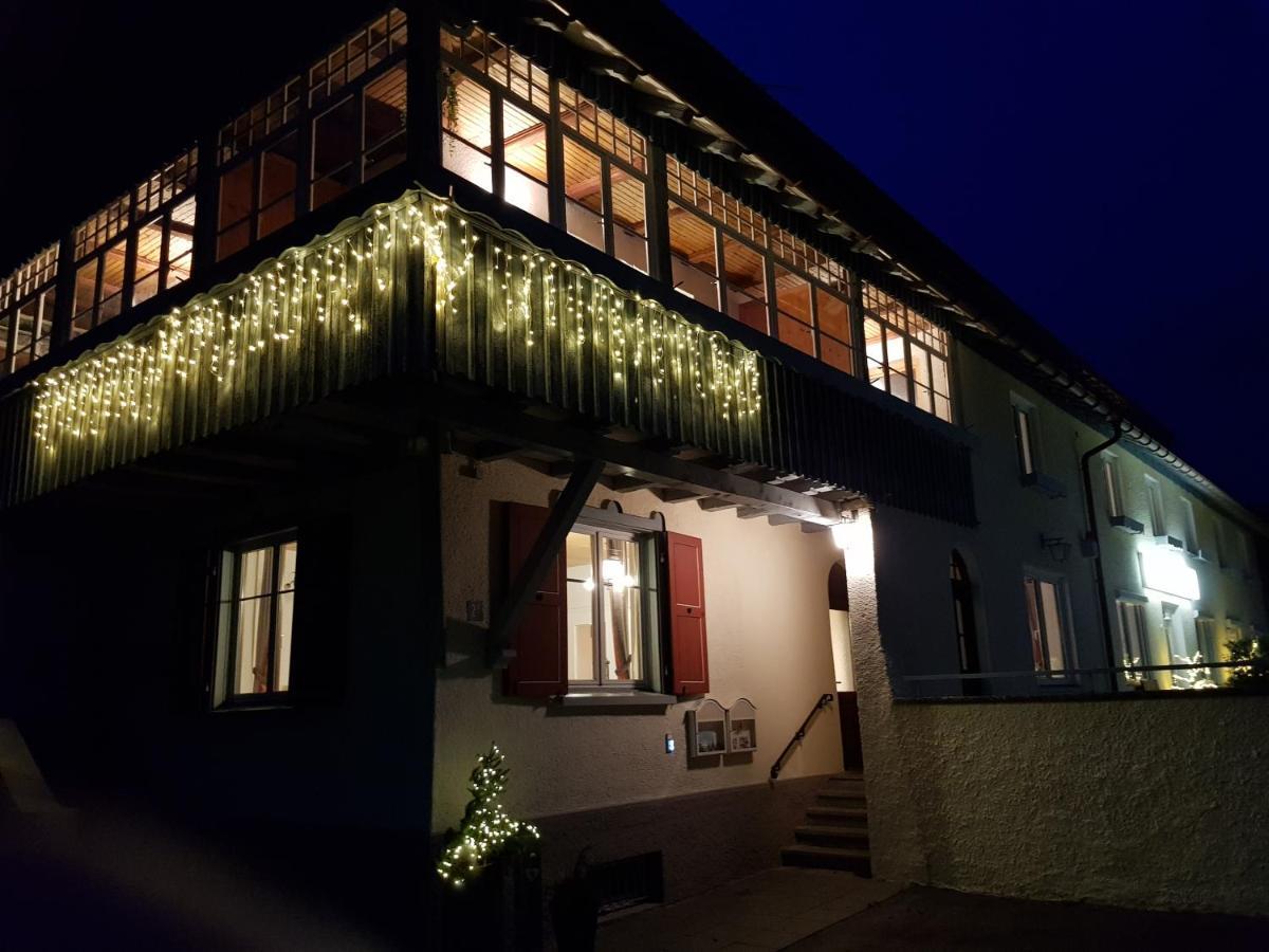 Schoenblick Hotel Garni Ferienwohnungen 林登贝格 外观 照片