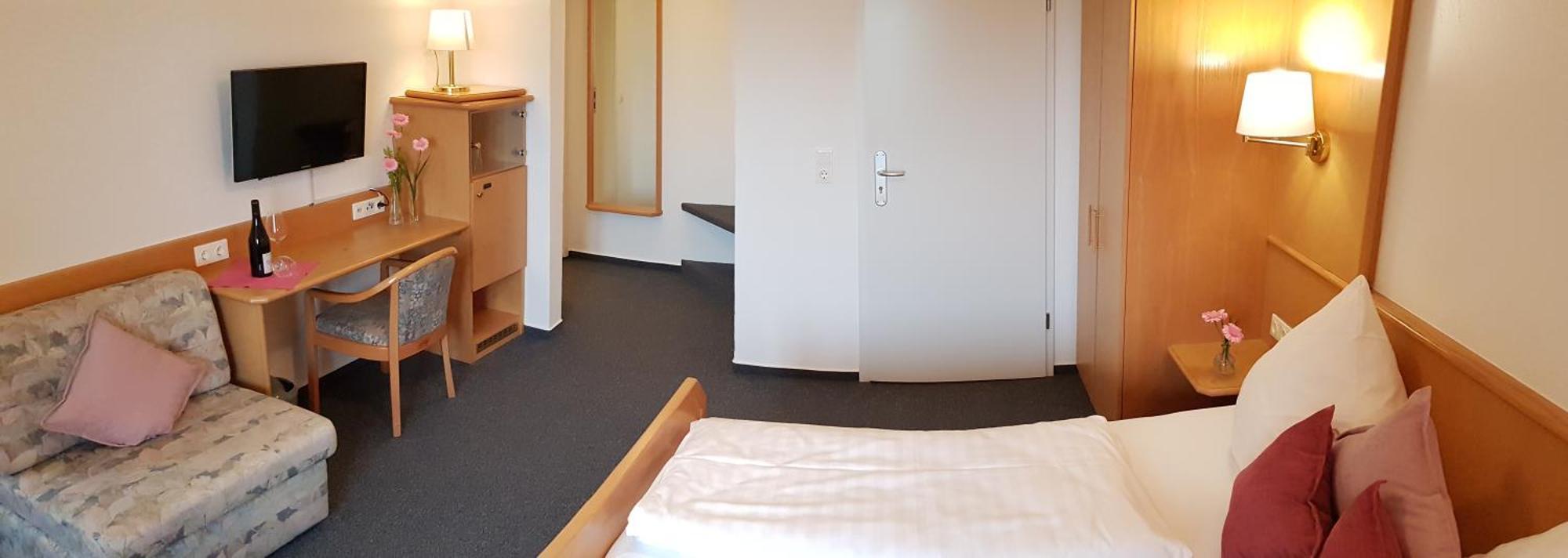 Schoenblick Hotel Garni Ferienwohnungen 林登贝格 客房 照片