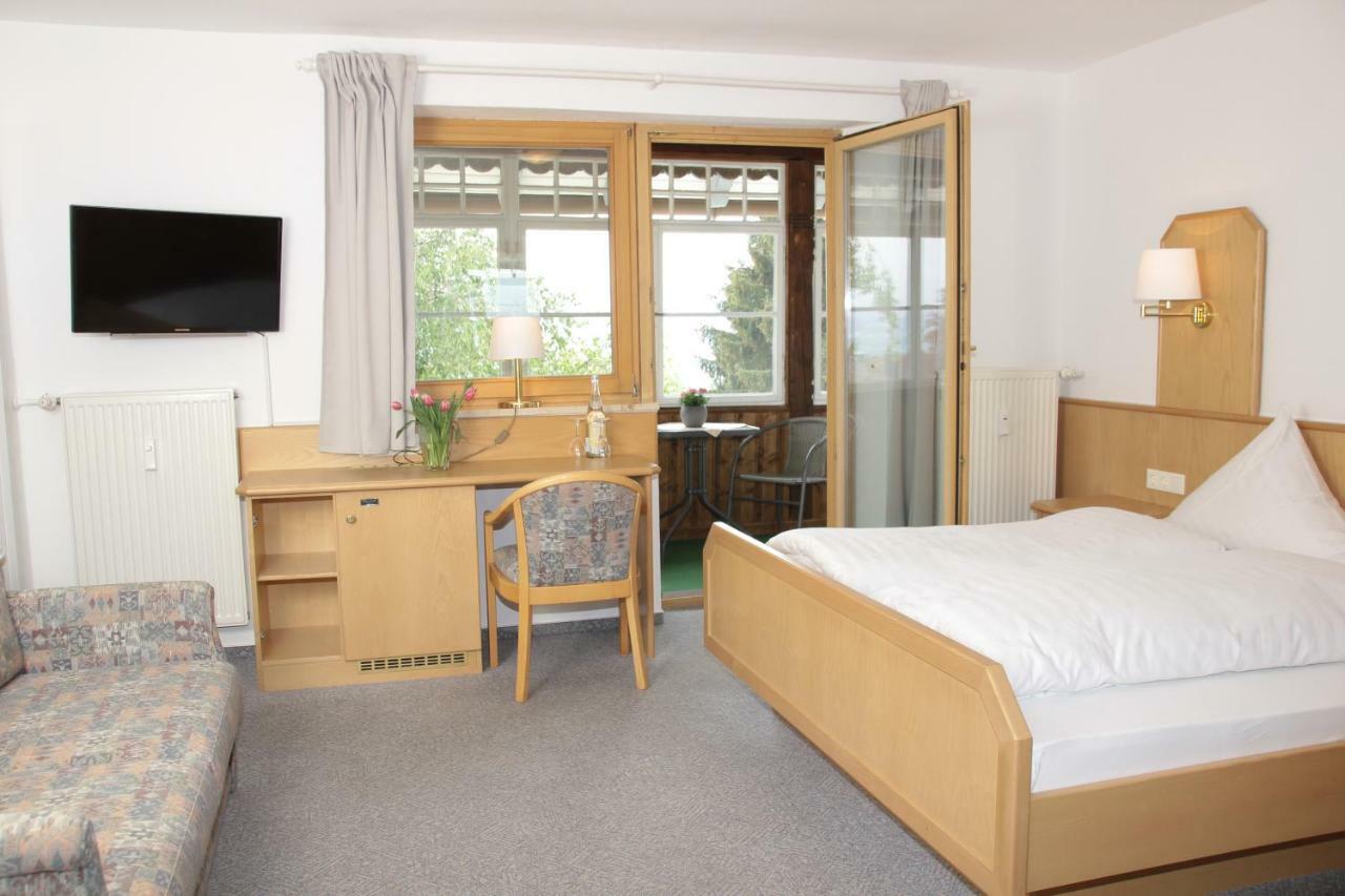 Schoenblick Hotel Garni Ferienwohnungen 林登贝格 外观 照片