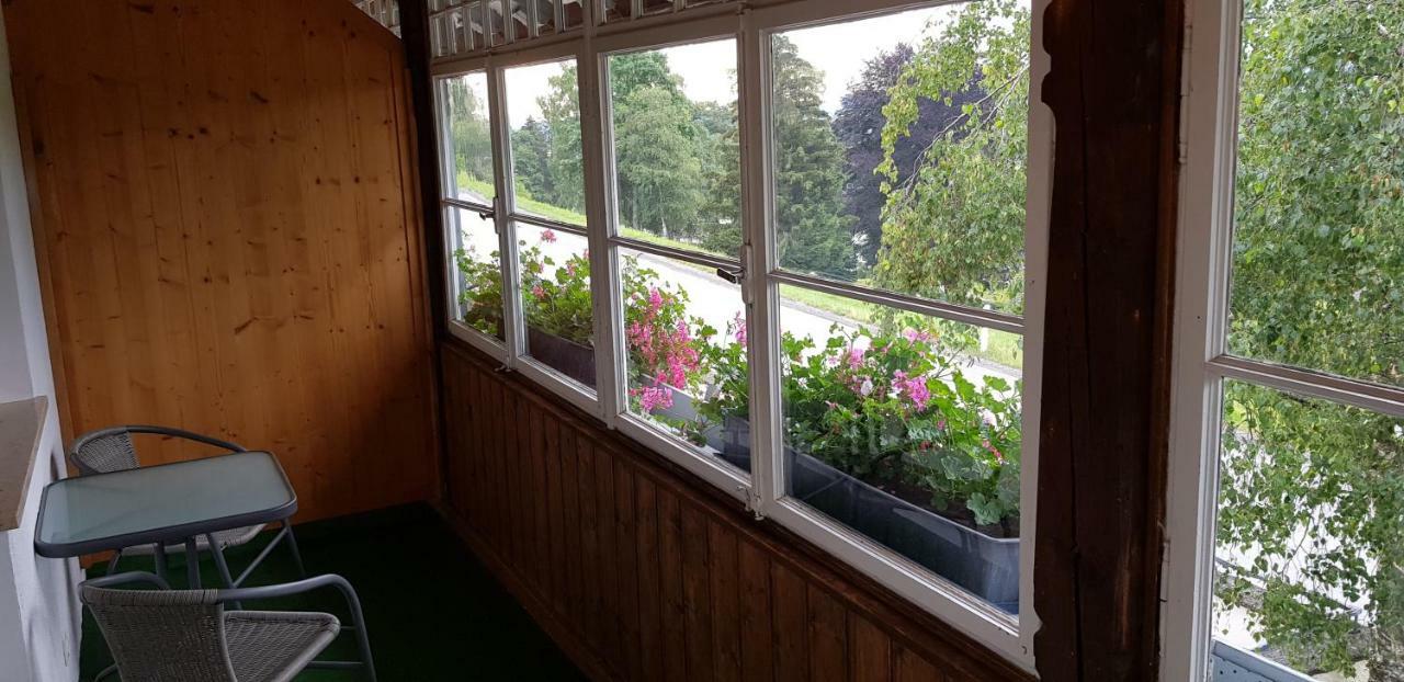 Schoenblick Hotel Garni Ferienwohnungen 林登贝格 外观 照片