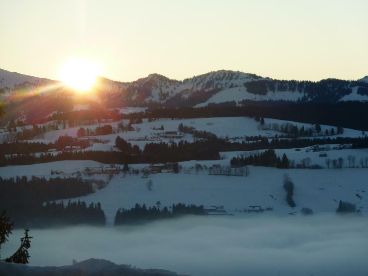 Schoenblick Hotel Garni Ferienwohnungen 林登贝格 外观 照片